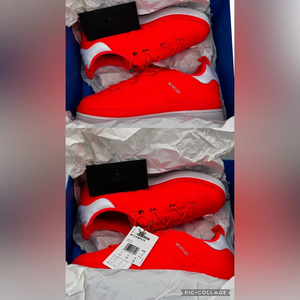 Adidas‎ x Moncler M Campus Solar Red / White Men’s 11.5